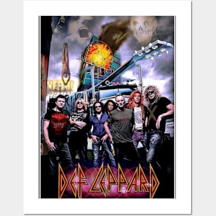 DEF LEPPARD MERCH VTG Posters and Art